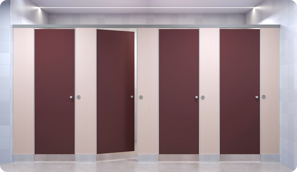 Toilet cubicles